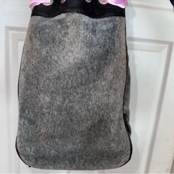 Juicy Couture pink and gray vintage daydreamer with pink and gray juicy wallet - Picture 7 of 15